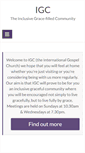 Mobile Screenshot of igconline.org.uk
